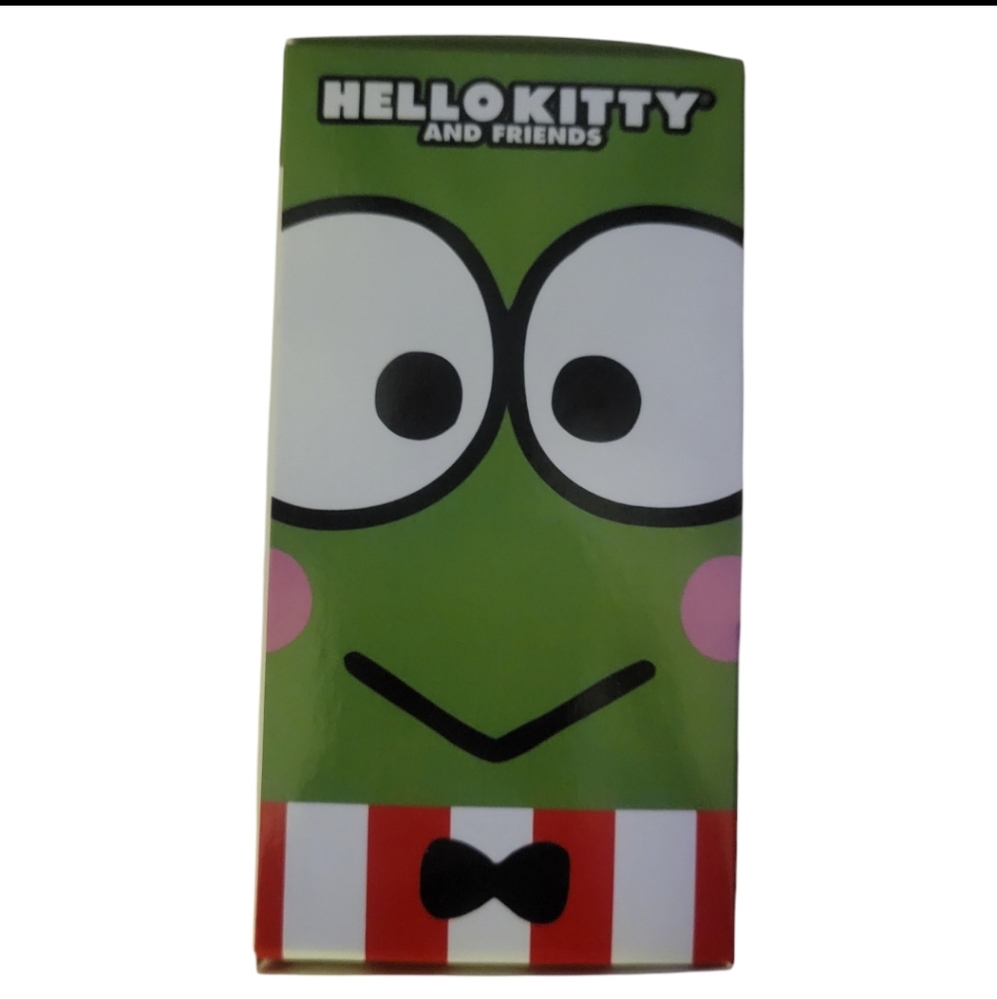 NIB Collectible Hello Kitty & Friends Keroppi & Milkshake Figurines Flocked 3+ - Picture 7 of 9